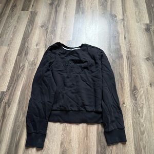 black Orange Theory crewneck sweatshirt